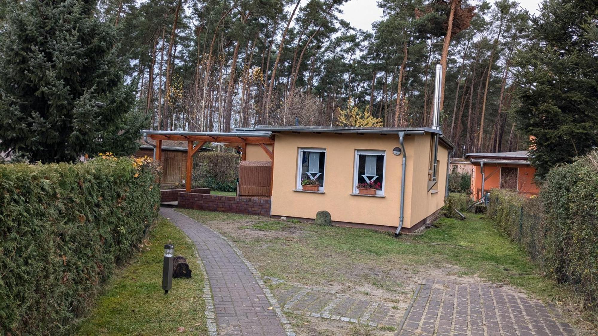 Spreewaldhaeuser Golinski Mit Kamin Am Neuendorfer See Alt Schadow Luaran gambar