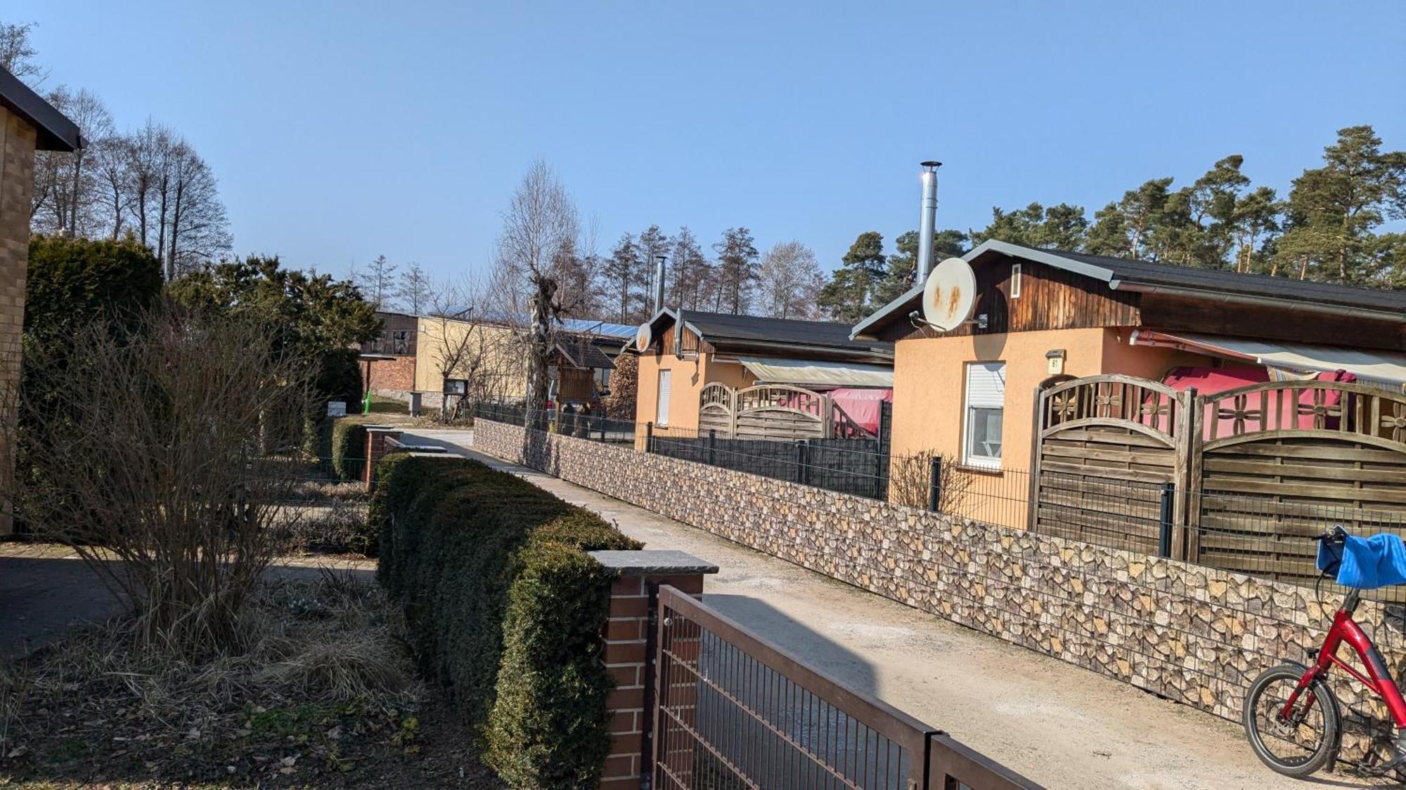 Spreewaldhaeuser Golinski Mit Kamin Am Neuendorfer See Alt Schadow Luaran gambar