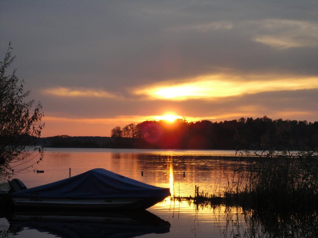 Spreewaldhaeuser Golinski Mit Kamin Am Neuendorfer See Alt Schadow Luaran gambar